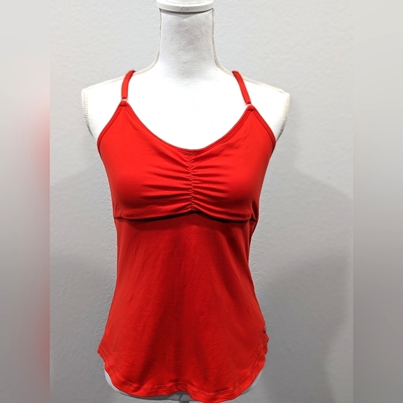 Prana Tops - Prana Elixir Yoga Cami Red Size M